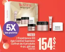 Jean Coutu WATIER L'Expérience 60 Age Control Supreme 4-pc. gift set offer