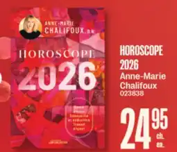 Jean Coutu HOROSCOPE 2026 Anne-Marie Chalifoux offer