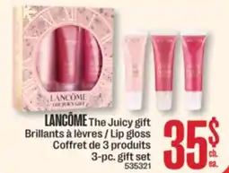 Jean Coutu LANCÔME The Juicy gift Lip gloss 3-pc. gift set offer