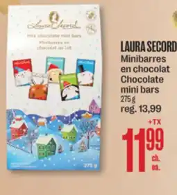 Jean Coutu LAURA SECORD Chocolate mini bars offer