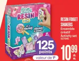 Jean Coutu RESIN FIDGET SHAKERS Activity set offer