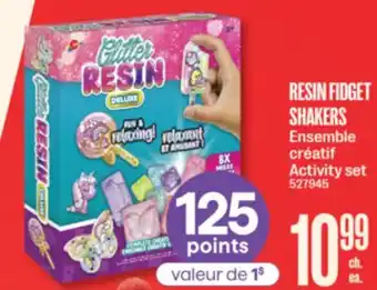 Jean Coutu RESIN FIDGET SHAKERS Activity set offer