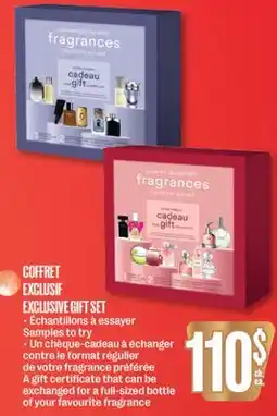 Jean Coutu COFFRET EXCLUSIF EXCLUSIVE GIFT SET offer