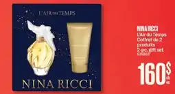 Jean Coutu NINA RICCI L'Air du Temps 2-pc. gift set offer