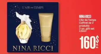 Jean Coutu NINA RICCI L'Air du Temps 2-pc. gift set offer