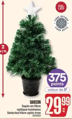 Jean Coutu DANSON Selected fibre optic tree offer