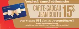 Jean Coutu JEAN COUTU offer