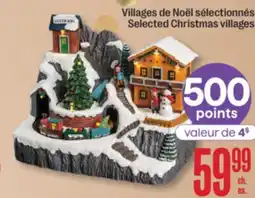 Jean Coutu Selected Christmas villages offer