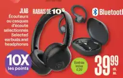 Jean Coutu JLAB Selected earbuds and headphones offer