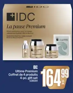 Jean Coutu IDC Ultime Premium 4-pc. gift set offer