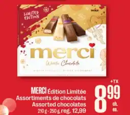 Jean Coutu MERCI Assorted chocolates offer