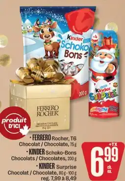 Jean Coutu FERRERO, KINDER offer