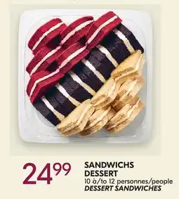 IGA DESSERT SANDWICHES offer