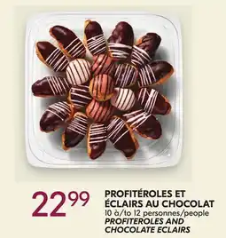 IGA PROFITEROLES AND CHOCOLATE ECLAIRS offer