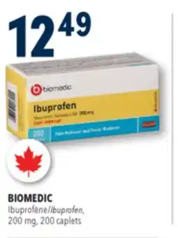 Familiprix BIOMEDIC, Ibuprofen, 200 mg, 200 caplets offer