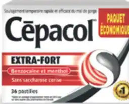 Familiprix CÉPACOL or STREPSILS, Pastilles/Lozenges, 24 or 36 units offer