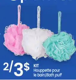 Uniprix KIT Houppette pour le bain/Bath puff offer
