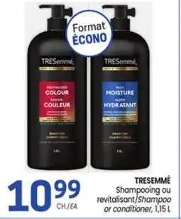 Uniprix TRESEMMÉ Shampooing ou revitalisant/Shampoo or conditioner offer
