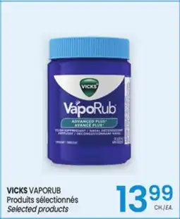 Uniprix VICKS VAPORUB Produits sélectionnés/Selected products offer