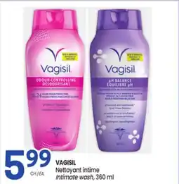 Uniprix VAGISIL Nettoyant intime/Intimate wash offer