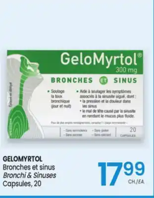 Uniprix GELOMYRTOL Bronches et sinus Bronchi & Sinuses offer