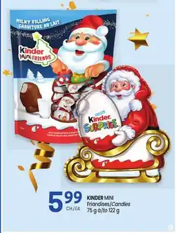 Uniprix KINDER MINI Friandises/Candies offer