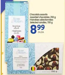 Uniprix Chocolats assortis / Assorted chocolates Friandises sélectionnées/ Selected candies offer