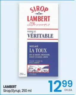 Uniprix LAMBERT Sirop/Syrup offer