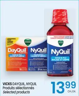 Uniprix VICKS DAYQUIL, NYQUIL Produits sélectionnés/Selected products offer