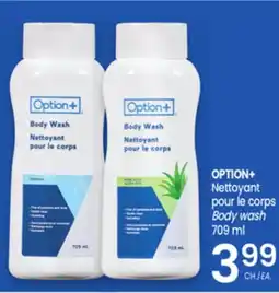 Uniprix OPTION+ Nettoyant pour le corps/Body wash offer