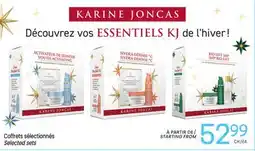 Uniprix KARINE JONCAS Coffrets sélectionnés/ Selected sets offer