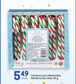 Uniprix Cannes en sucre sélectionnées /Selected candy canes offer