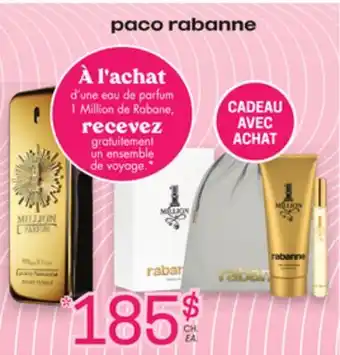 Uniprix PACO RABANNE Parfum 1 Million de Rabane offer