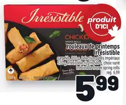 Metro ROULEAUX DE PRINTEMPS IRRÉSISTIBLE | IRRÉSISTIBLE FROZEN SPRING ROLLS offer