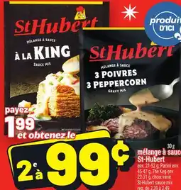 Metro MÉLANGE À SAUCE ST‑HUBERT | ST-HUBERT SAUCE MIX offer