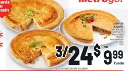 Metro PÂTÉ AU SAUMON | FROZEN SALMON PIE offer