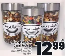 Metro MÉLANGE DE NOIX DAVID ROBERTS | DAVID ROBERTS MIXED NUTS offer