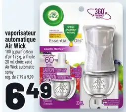Metro VAPORISATEUR AUTOMATIQUE AIR WICK | AIR WICK AUTOMATIC SPRAY offer