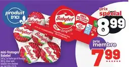 Metro MINI-FROMAGES BABYBEL | BABYBEL MINI CHEESES offer