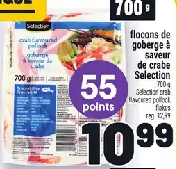 Metro FLOCONS DE GOBERGE À SAVEUR DE CRABE SELECTION | SELECTION CRAB FLAVOURED POLLOCK FLAKES offer