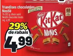 Metro FRIANDISES CHOCOLATÉES NESTLÉ | NESTLÉ CHOCOLATE TREATS offer