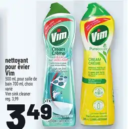 Metro NETTOYANT POUR ÉVIER VIM | VIM SINK CLEANER offer