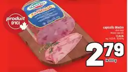 Metro CAPICOLLO MASTRO | MASTRO CAPICOLLO offer