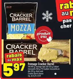 Metro FROMAGE CRACKER BARREL | CRACKER BARREL CHEESE offer