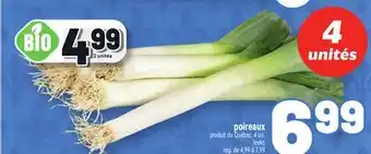 Metro POIREAUX | LEEKS offer