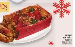 Metro GÂTEAU AUX FRUITS GRANT'S | GRANT'S FRUIT CAKE offer