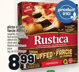 Metro PIZZA CROÛTE FARCIE RUSTICA | RUSTICA STUFFED PIZZA offer
