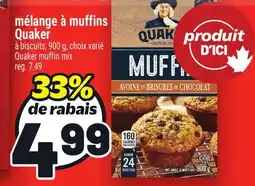Metro MÉLANGE À MUFFINS QUAKER | QUAKER MUFFIN MIX offer
