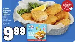 Metro PORTIONS DE POISSON PANÉES HIGH LINER | HIGH LINER BREADED FISH PORTIONS offer