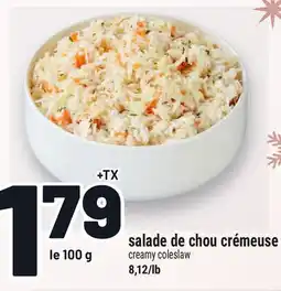 Metro SALADE DE CHOU CRÉMEUSE | CREAMY COLESLAW offer